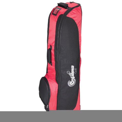 Travel Cover with Wheels By Confidence Golf - Red