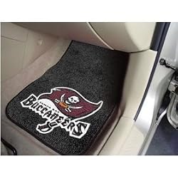 Fanmats Tampa Bay Buccaneers Team 2 Piece Car Mats
