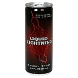 Liquid Lightning Energy Drink, 8.4-Ounce Cans (Pack of 24)