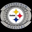Pittsburgh Steelers Oversized Belt Buckle - NFL Football Fan Shop Sports Team Merchandise
