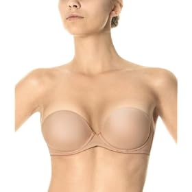 Calvin Klein Women's Perfectly Fit Petites Strapless Push Up
