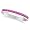 Channel-Set Pink Sapphire Stackable Ring 14k White Gold (0.40ct)