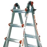 26 1A Little Giant Ladder Classic Champ Bundle - Includes 4 Accessories: Work Platform, Wall Stando