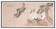 Beautiful Fine Quality Asian Art & D&eacute;cor - 36" x 72" Birds & Flowers Daylight Hand painted Chinese Silk Wall Screen
