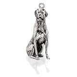 Rottweiler Sterling Silver Charm