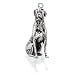 Rottweiler Sterling Silver Charm