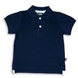 E-Land - Toddler Boys Short Sleeved Polo Shirt, Navy