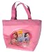 Disney Princess Girls Pink Lunch Box Tote Bag Featuring Belle, Cinderella, & Snow White