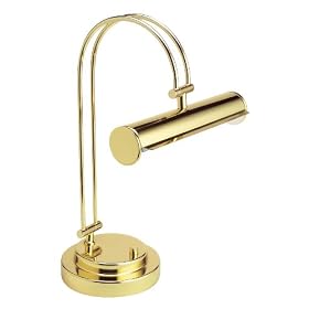 Ott-Lite 13-Watt VisionSaver+ Aventura Table, Polished Brass Finish by Ott-lite