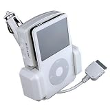 Eforcity 5 Items FM Transmitter Accessory Set for iPod Video 60G