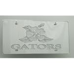 Florida Gators Flower License Plate