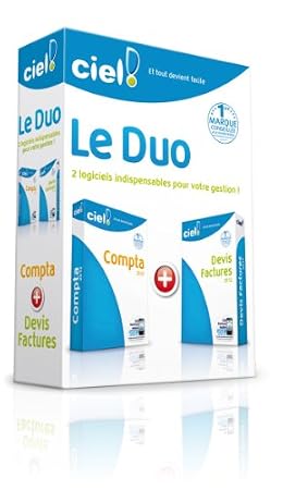 Le Duo Ciel 2012 (Ciel Compta 2012 + Ciel Devis Factures 2012)