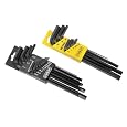 Stanley 85-753 22 Piece Long Arm SAE & Metric Hex Key Set