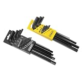 Stanley 85-753 22 Piece Long Arm SAE & Metric Hex Key Set (Tools & Home Improvement)