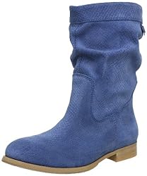 Shoot SH-12977, Damen Schlupfstiefel, Blau (blue), EU 41