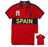 Polo Ralph Lauren Men Custom Fit Big Pony Polo Shirt - SPAIN