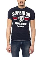 Rivaldi Camiseta Manga Corta (Azul Marino)