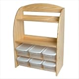 Best 39″ H Kid’s Bookcase and Toy Organizer Finish: Sanded / Unfinished