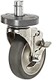Metro 5MPB Super Erecta 5" Diameter Wheel Brake Stem Caster, 300 lbs Capacity