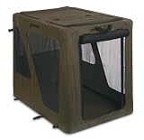 Petmate Pop-Up Kennel Extra Large, Olive Night