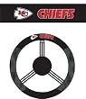 Kansas City Chiefs Poly-Suede Steering Wheel Cover - NFL