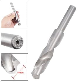 18mm Drilling Diameter 1/2" Straight Shank HSS Twist Drill Bit