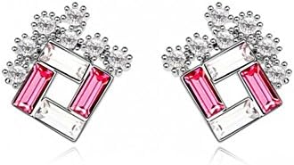 Beauty Of Fashion Austria Crystal Earrings - Fall In Fang Jing