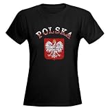 Polska coat of arms Poland Women's Dark T-Shirt by CafePress