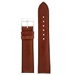 Watch Band Genuine Leather Extra Long Dark Brown Alligator Grain 20 millimeter Tech Swiss Watch Band Genuine Leather Extra Long Dark Brown Alligator Grain 20 millimeter Tech Swiss