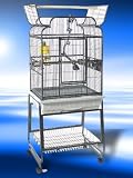 PARROT CAGE XAVIER AND MATCHING  STAND