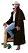 Adult Western Cowboy Duster Coat Costume - Adult Std.