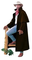 Adult Western Cowboy Duster Coat Costume - Adult Std.