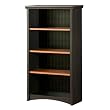South Shore 7378767 Gascony Bookcase, Spice Wood & Ebony