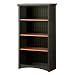 South Shore 7378767 Gascony Bookcase, Spice Wood & Ebony