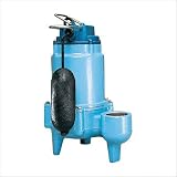 2 1/2 HP Dominator Submersible Sewage Ejector Pump Volts / Cord Length: 50-60Hz / 230 Volts / 25' Cord / UL/CSA Cert