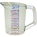 Rubbermaid Commercial Products FG321500CLR 1 Pt. Bouncer Measuring Cup