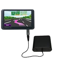 Portable Emergency AA Battery Charge Extender for the Garmin Nuvi 775T - uses Gomadic TipExchange Technology