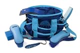 Roma Deluxe Carry Bag Grooming Kit - Blue