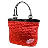 NHL Detroit Red Wings Quilted Tote, Bright Red