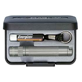MAGLITE K3A092 Presentation Box AAA Solitaire Flashlight, Gray