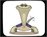 Mouse Pad with happy, happiness, smile, smiling, turtle, animal