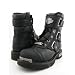 HARLEY DAVIDSON Choker Black Boots Shoes Mens 7.5