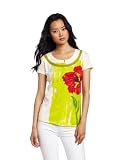Lucky Brand Women's Hibiscus Short Sleeve Tee