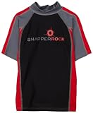 Snapper Rock Boys 8-20 Surfer Short Sleeve Rash Top