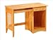 Atlantic Furniture Richmond Desk with keyboard tray in Antique Walnut Richmond 42" W Computer Desk F