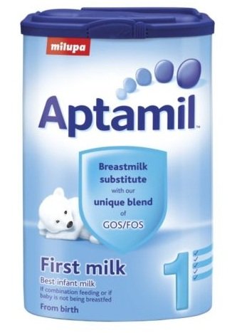 Aptamil 乳児用粉ミルク [ヌクレオチド配合] 900g x 6個セット (新生児から)