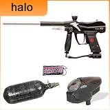 Kingman Spyder RSX Paintball Gun Halo B 68/3000 Kit