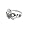 Sterling Silver Marcasite Celtic Claddagh Ring, Size 6