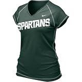 Nike Michigan State Spartans Ladies Green 2010 Ole Faithful T-shirt