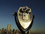 Pay-Per-View Binocular Gives Patrons a View of New York City Photographic Poster Print by Roy Gumpel, 32x24